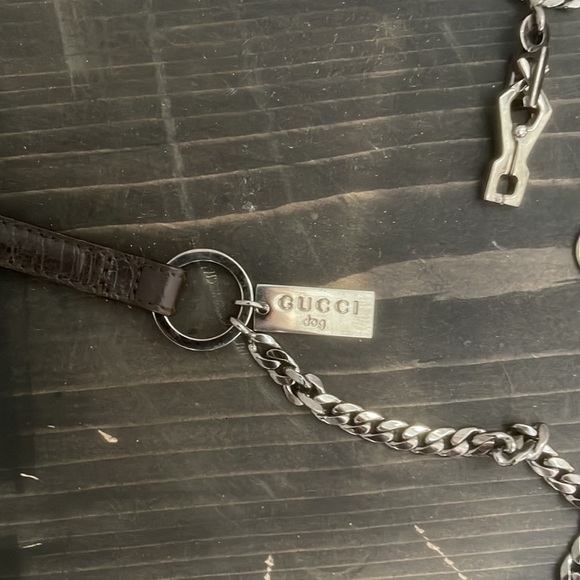 Gucci dog collar and leash - Picture 2 of 4